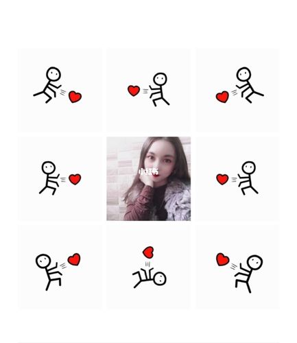 朋友圈可爱九宫图,发了会被秒赞的朋友圈_表情包_我最