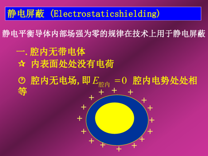 2020年山大附中高中物理竞赛辅导(电磁学)静电屏蔽(共