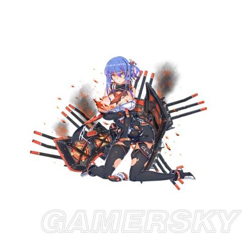 战舰少女r海伦娜暗影突袭换装图鉴 海伦娜暗影突袭大破立绘