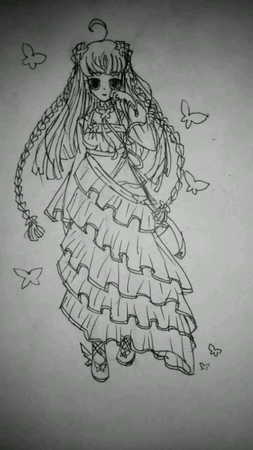 小学六年级漂亮简笔画