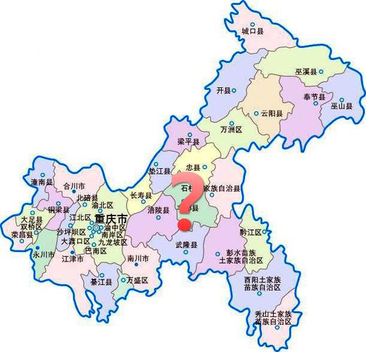 原来重庆地图是这样的!