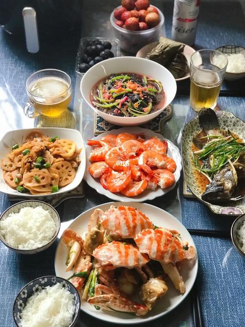 我们家一家三口 日常晚餐_晚餐_热爱生活_美食_美食展示_普通美食展示