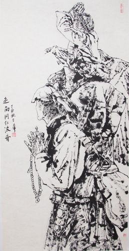 澄明无滓 玉汝于成 ——读覃日群青藏风情人物画