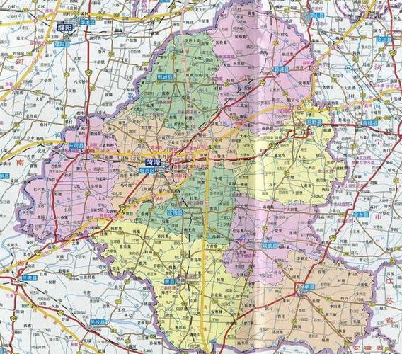 通过地图了解山东省菏泽市的历史变迁