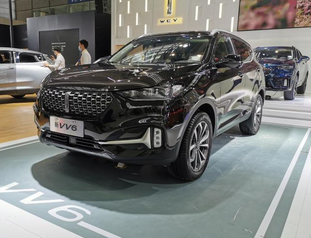 2021款长城wey vv6亮相,配毫米波雷达,2.0t油耗7.1l