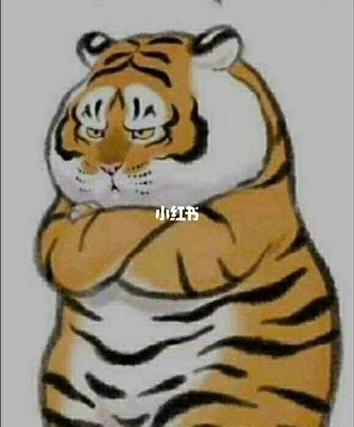 虎虎的小胖虎_素材_表情包