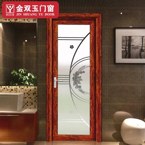 金双玉厨卫门钛镁合金门防潮抗变双层钢化玻璃门卫生间厨房门10型材78