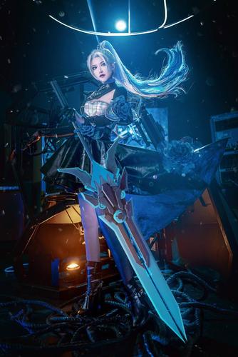 王者荣耀 花木兰默契交锋cosplay