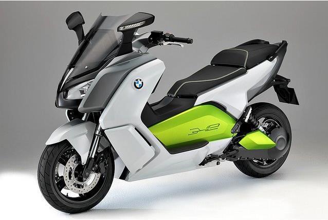 宝马概念电动摩托车
