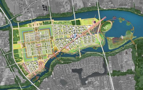 京北江南-巩华安济-北京巩华城街区及其周边地区规划设计国际方案