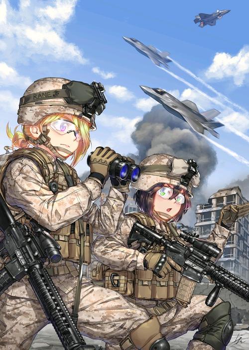 p站军事篇战术少女35