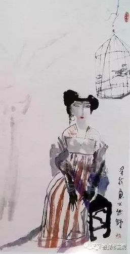 缅怀恩师长安画派画家王金岭作品欣赏三