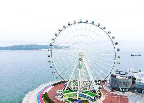 青岛黄岛开发区琴岛之眼,海上嘉年华摩天轮成人票-在线订票-互动吧