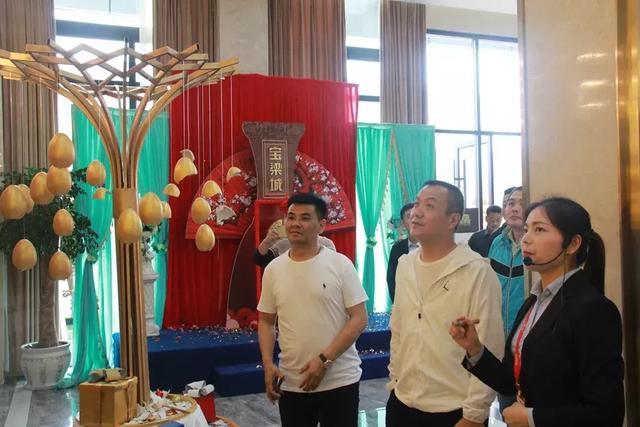 【宝梁城】九江市联盛集团董事长严永敏莅临考察都昌宝梁城项目
