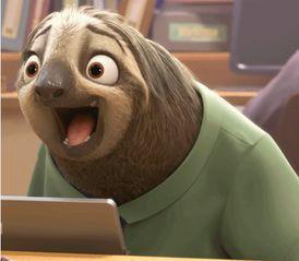 《疯狂动物城》 超强励志片,还记得那个树懒吗?