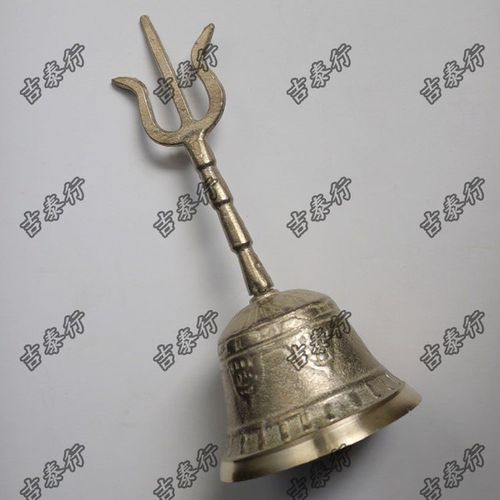 道教法器/佛铃/道士铃/铜铃/法铃/三叉铃/和尚铃/三清铃三叉铜钟