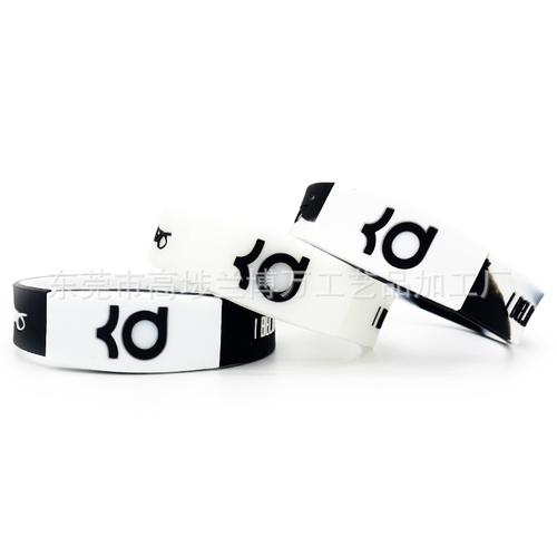 篮网队杜兰特纪念款篮球kd手环kevin durant篮球夜光nba手环