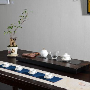 智聪星瓷盖碗玻璃公道杯茶席茶具套装整套功夫茶具套组家用z 凝脂玉瓷