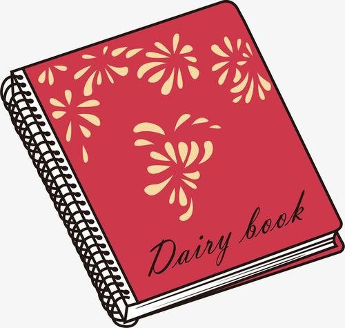 关键词 : 手绘,红色,日记本,印花,艺术字,线圈本,矢量图