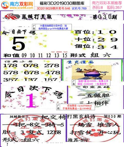 030期福彩3d凤城打黑a版