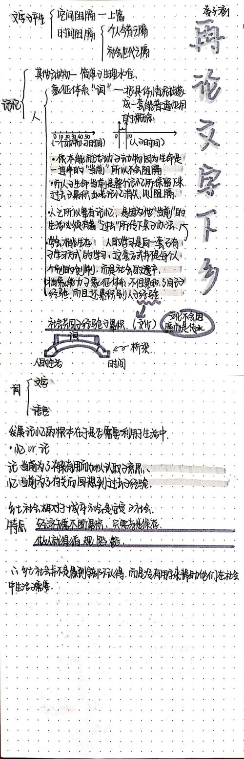 《乡土中国》——再论文字下乡思维导图