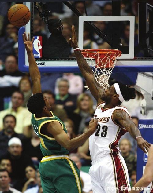 勒布朗詹姆斯招牌必杀技:逆天封盖