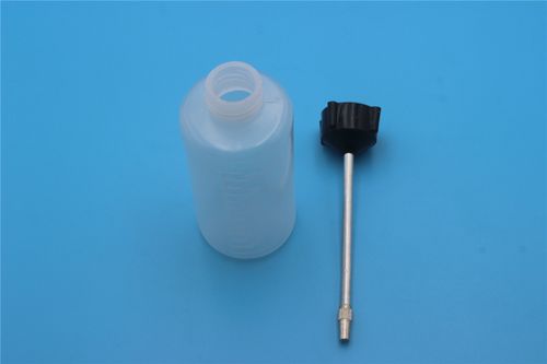 铁嘴120ml缝纫机空油壶塑料铁嘴加油壶缝纫机加油壶尖嘴铁空油壶