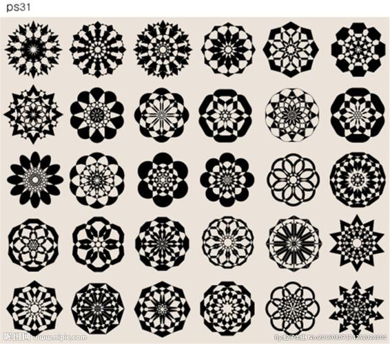 古典几何图形图片