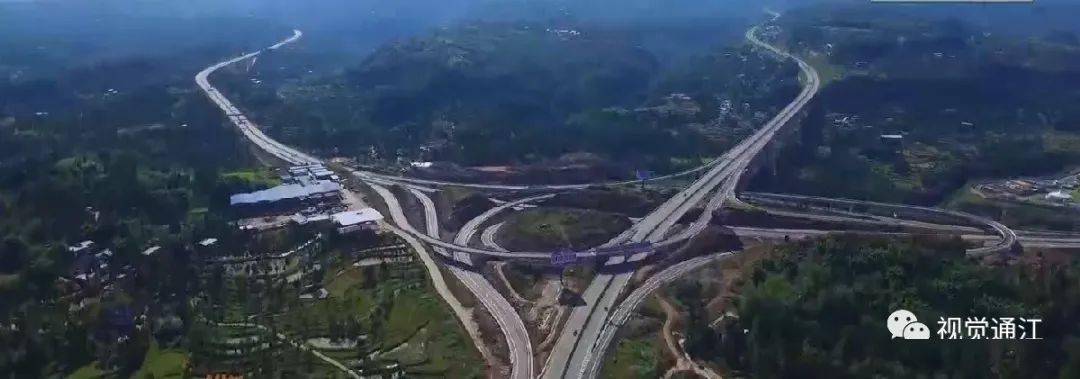 镇广高速王坪至通江段项目"跑"出建设新速度