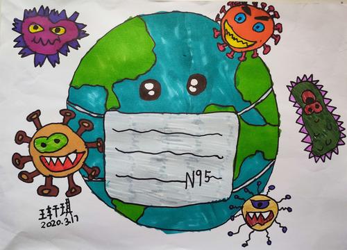 童心童画 "疫"起绘战——王轩琪小朋友抗击新冠肺炎疫情绘画集