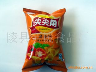 批发休闲食品膨化食品包装尖尖角