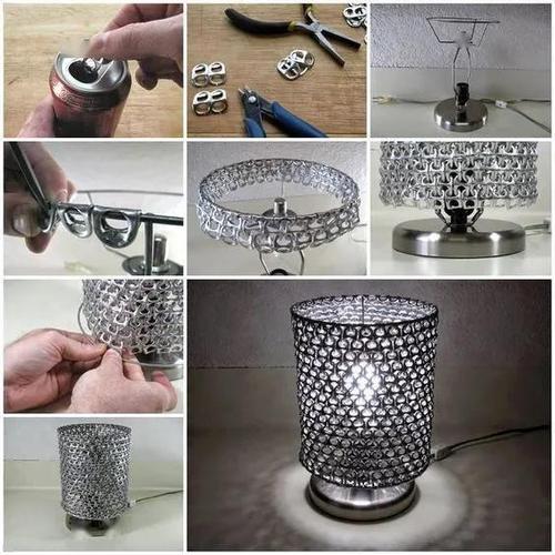 易拉罐环变废为宝,能做的东西真不少,diy手工制作妙不