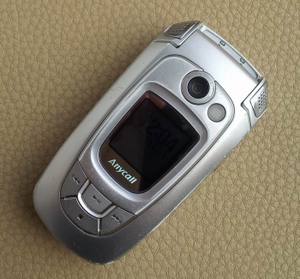 三星x808怀旧收藏古董翻盖手机原装二手正常使用