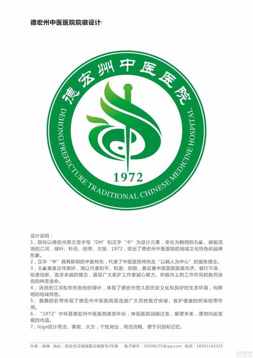 德宏州中医医院院徽征集评选结果揭晓