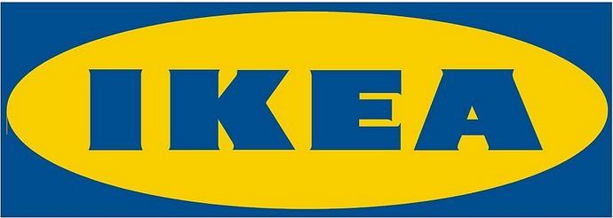 宜家logo的标准色和字体是什么