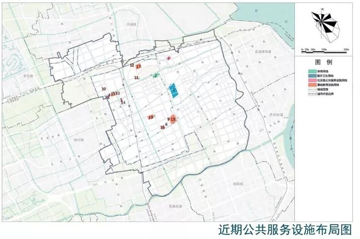 宝山区杨行镇国土空间总体规划(2021-2035)草案正在