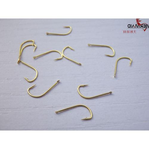 号长柄鱼钩钓红虫钩钓蚯蚓钩 5 1 豆妈豆爸牌有刺金袖