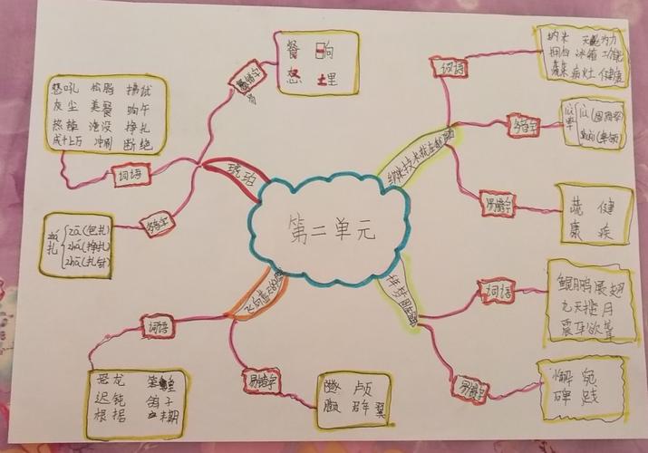 思维之美 静静绽放—马兰社区小学语文思维导图作品展