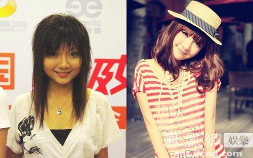 04超女"改头换面"闯入快女决赛 对比照疑似整容