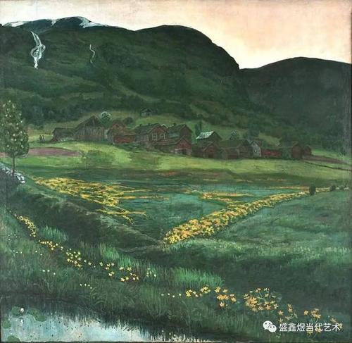 挪威艺术家尼科莱·阿斯特鲁普作品