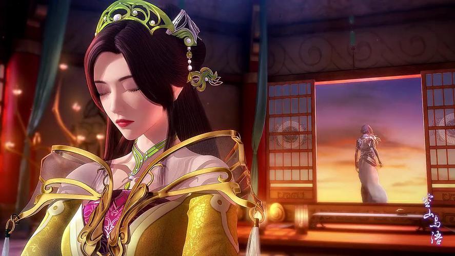 【秦时明月】 弄玉,中国首部3d武侠动漫《秦时明月》系列中的女性角色