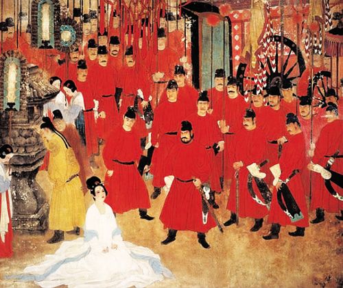 高云 何家英 魂系马嵬 中国画