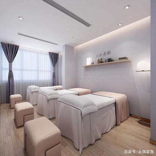 郑州美容院装修设计-美容院设计效果图