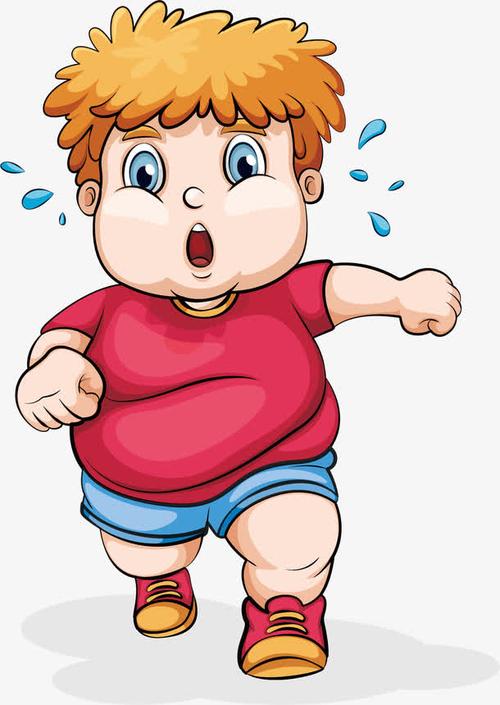 跑步减肥的小胖子