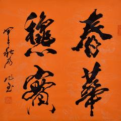 高作玉《春华秋实》书法 行书图片