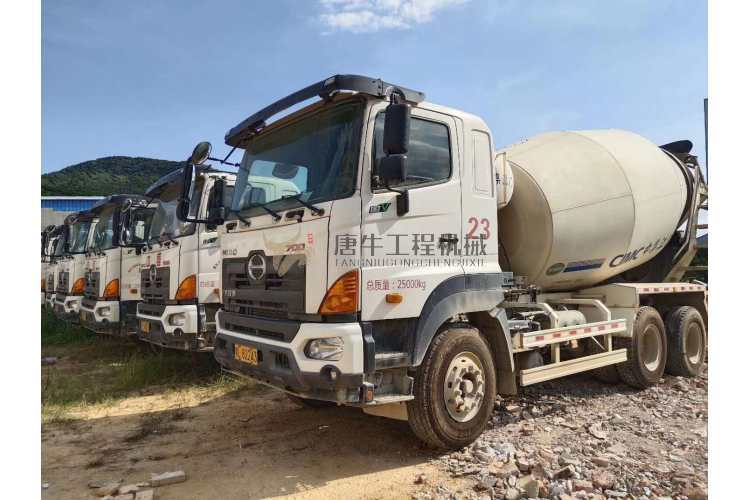 出售6台2018年广汽日野70012方搅拌车