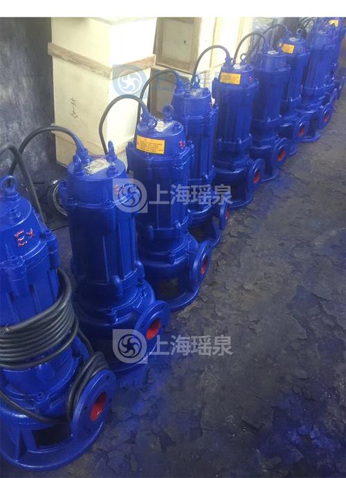 wqb/qwb防爆型污水泵ex防爆水泵380v 加油站潜水排污泵4kw防爆泵