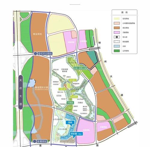 此外,这条商街紧邻规划中的600亩麓湖生态商业水镇.