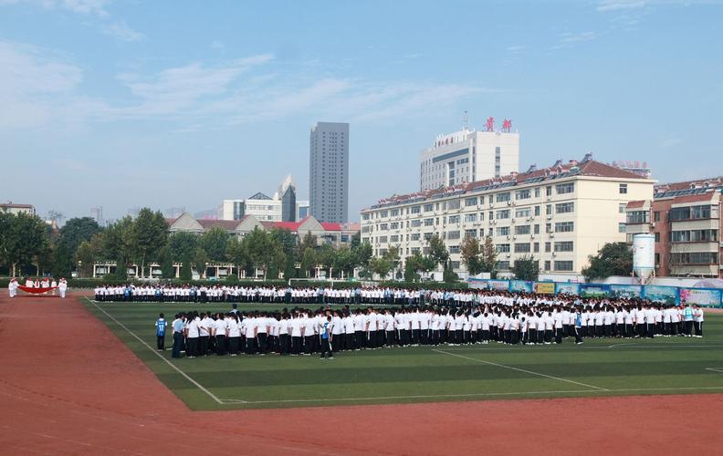 德州五中2017年军训会操花絮