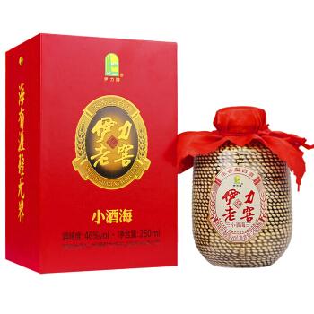 5折伊力老窖小酒海250ml2瓶新疆白酒伊力老窖伊犁伊力老窖小酒海46度